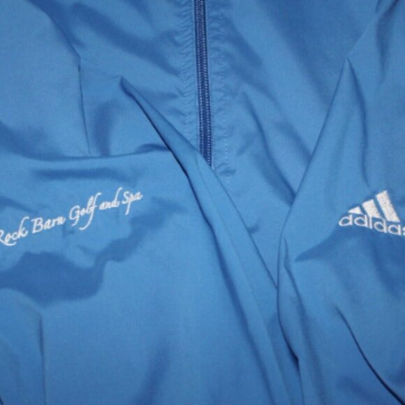 Sold ROCK BARN GOLF CLUB adidas CLIMAPROOF Lightweight Performance Pullover XL - Picture 5 of 12